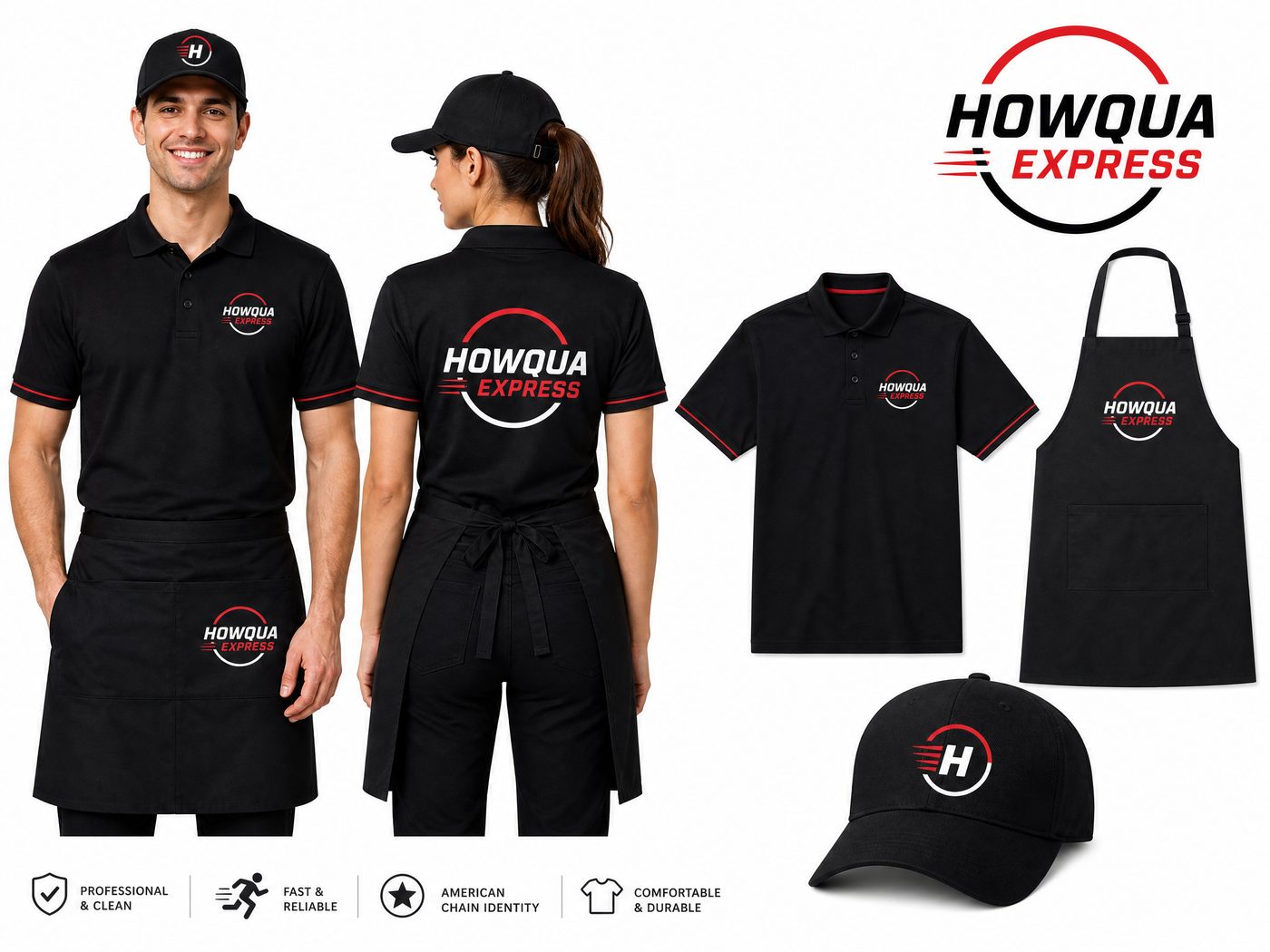 Howqua Express 员工制服